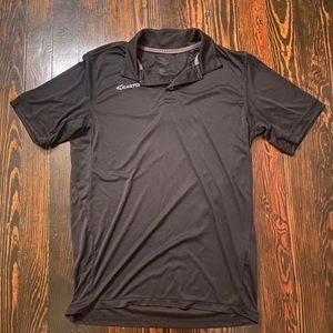 Easton baseball collard short sleeve t-shirt. Size M.